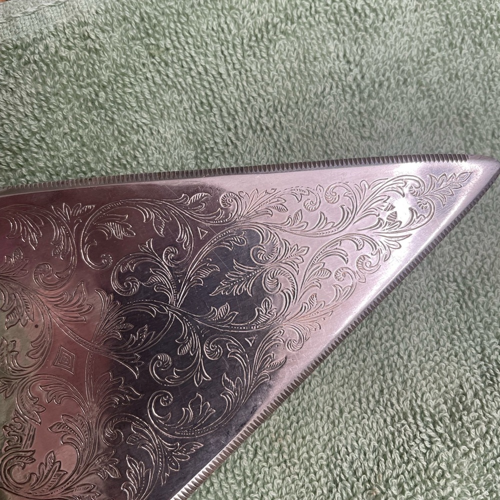 Vintage Sterling silver serving piece- reduced -European - Picture 9 of 10